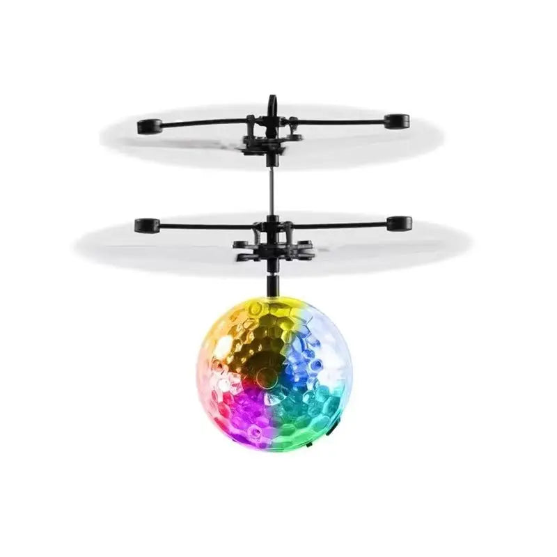 LED Flying Crystal Ball – Gesture-Controlled & Colorful Light Toy for Kids ✨