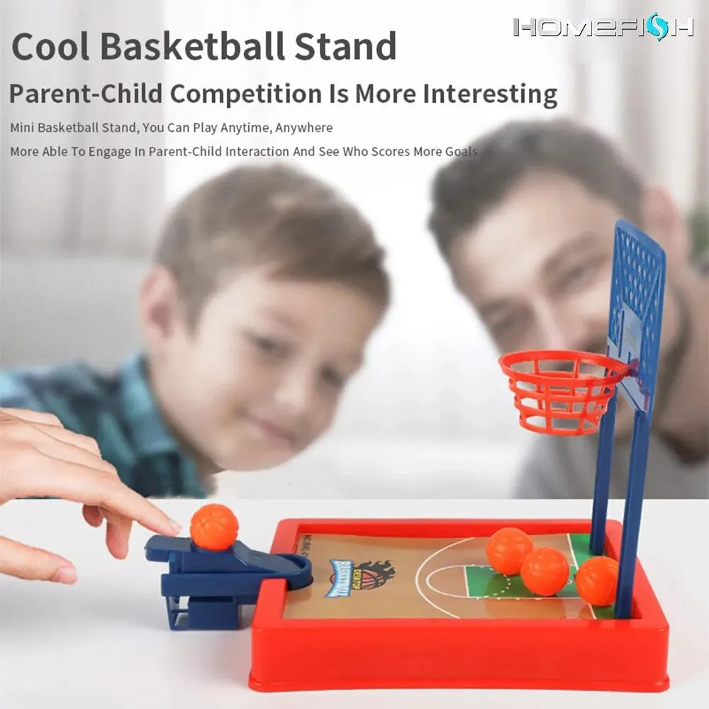 Mini Basketball Game – Portable Desktop Fun for Home, Office & Travel 🏀