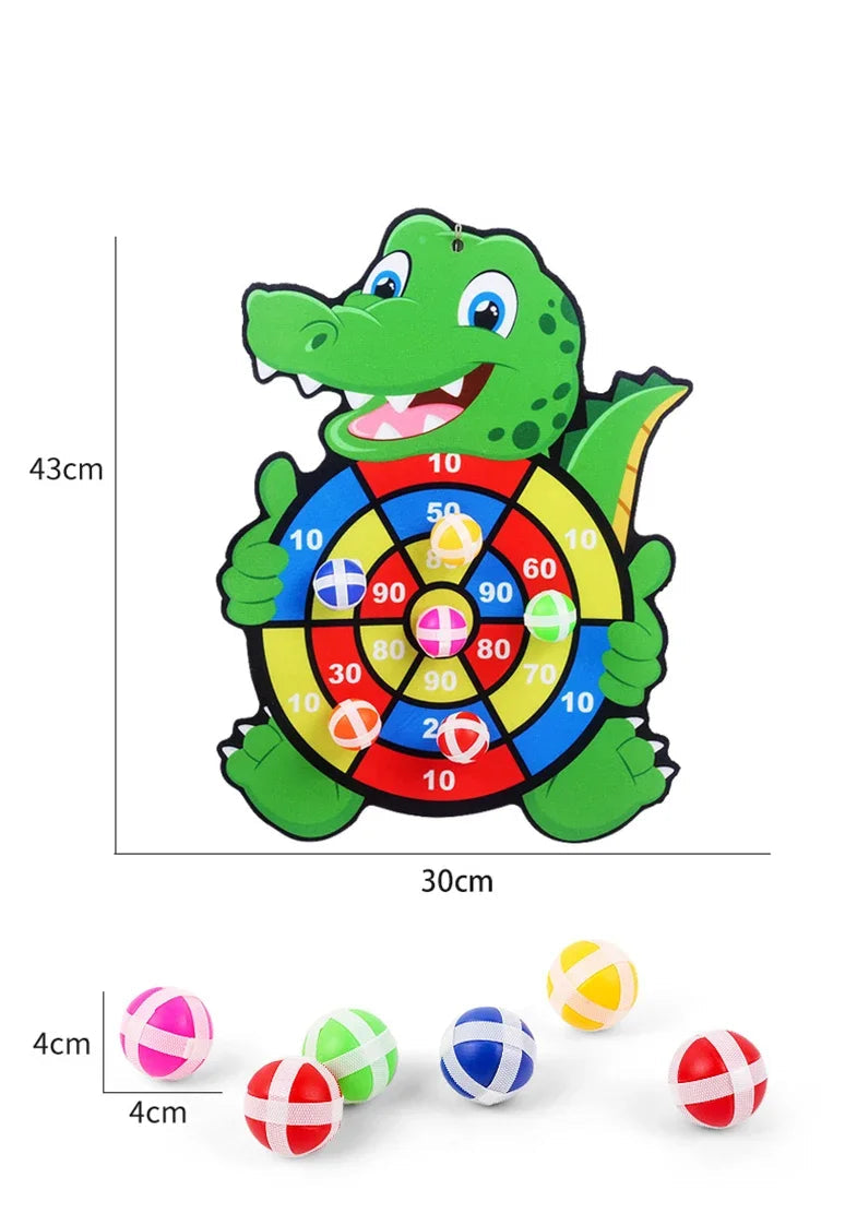 Montessori Kids Dart Game – Fun & Safe Educational Target Board for Ages 3–7