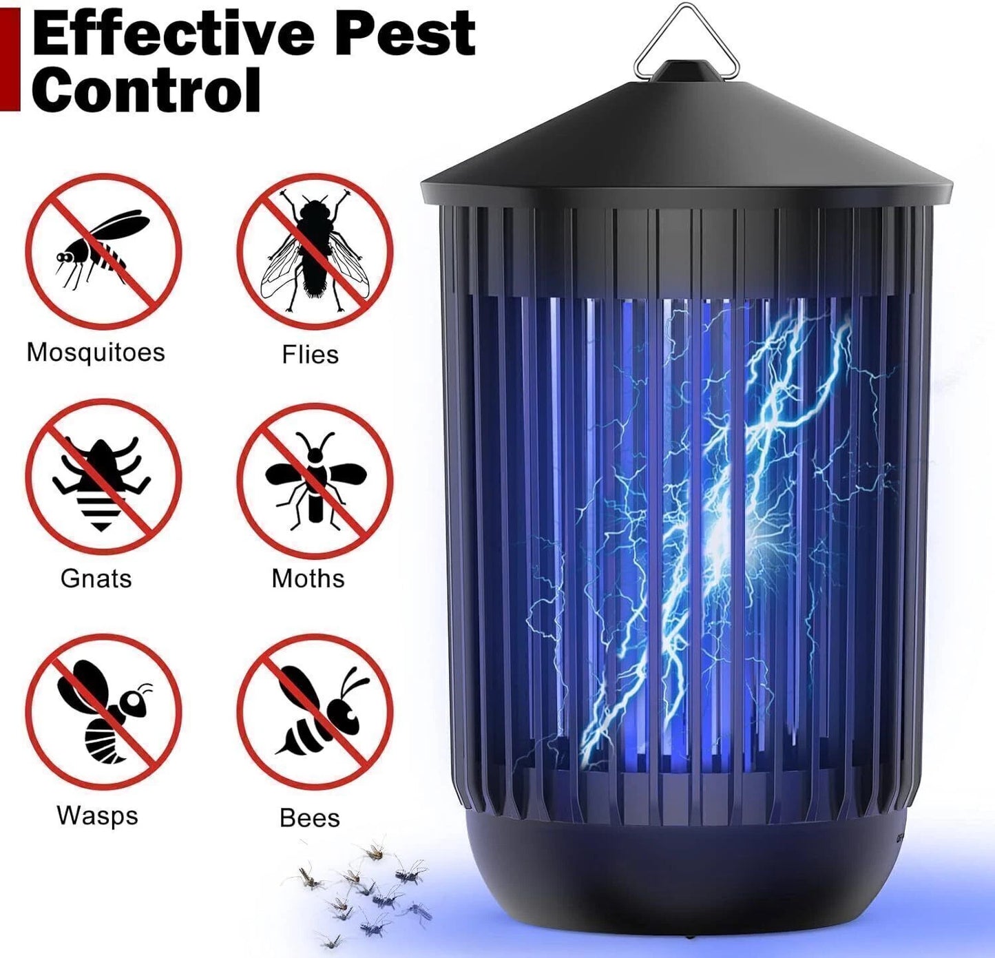 Waterproof Mosquito Zapper 4300V 🦟