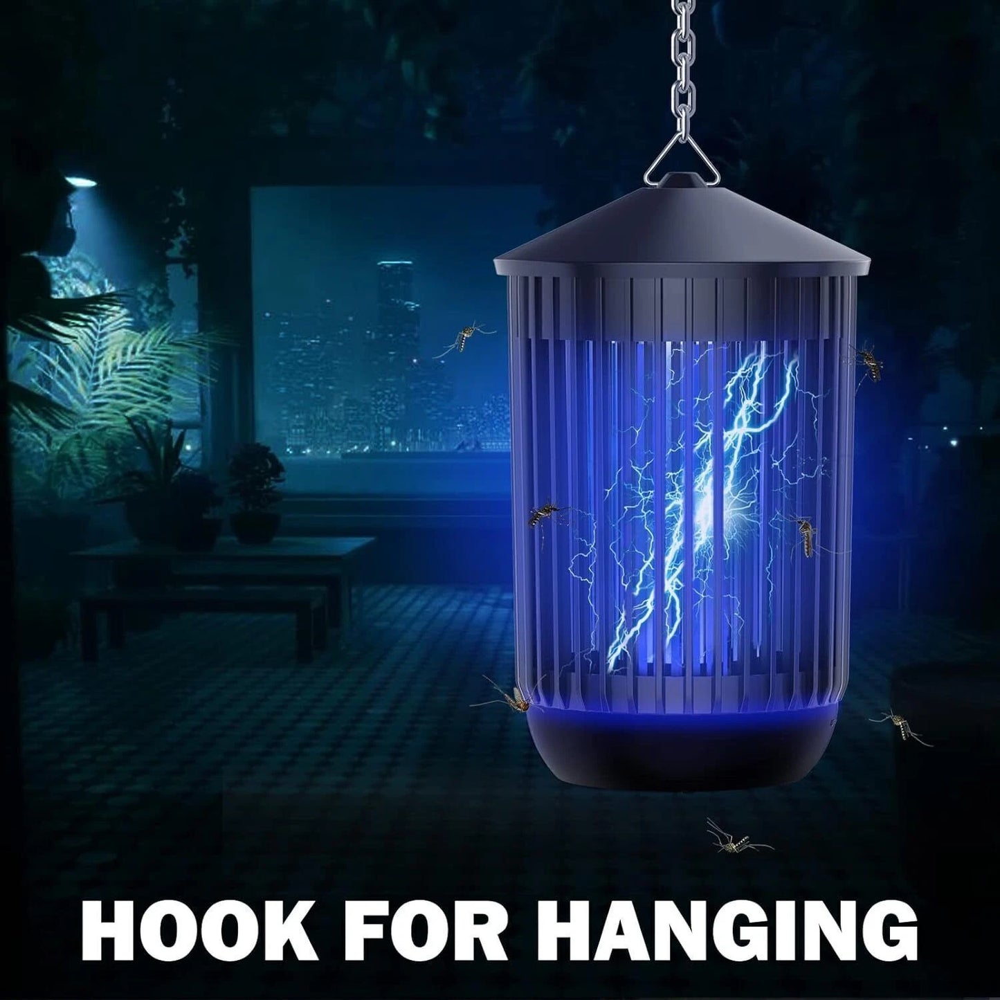 Waterproof Mosquito Zapper 4300V 🦟