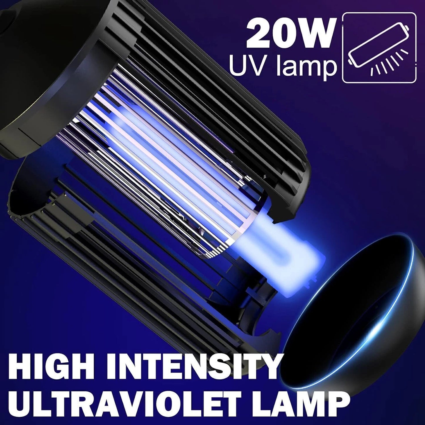 Waterproof Mosquito Zapper 4300V 🦟